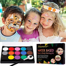 Carica l'immagine nel visualizzatore di Gallery, Truccabimbi Kit, Body Painting Colori, Pittura Facciale, Trucchi Carnevale...