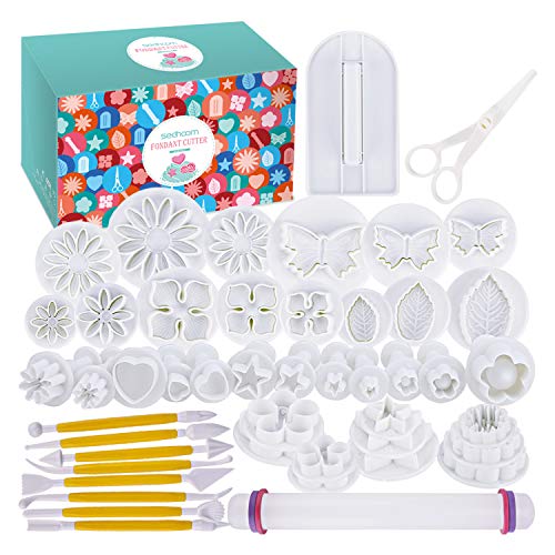 Sedhoom 47 Pezzi Stampini per Biscotti Tagliabiscotti Attrezzi Pasta di... - Ilgrandebazar
