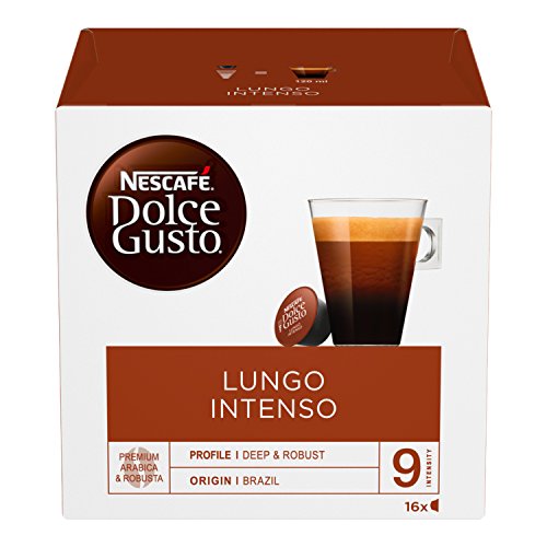 Nescafé Dolce Gusto Lungo Intenso Caffè, 3 Confezioni da 16 48 Capsule