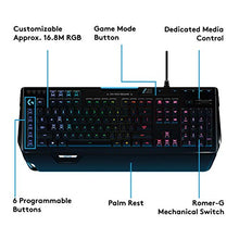 Carica l&#39;immagine nel visualizzatore di Gallery, Logitech G910 Orion Spectrum Tastiera Gaming Meccanica Illuminata, Tasti...