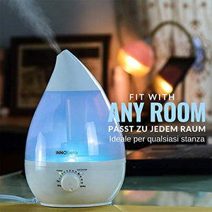 InnoBeta Waterdrop 2,4Liter Umidificatori Ambiente, Umidificatore - Ilgrandebazar