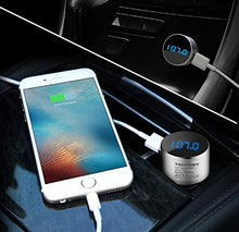 Carica l&#39;immagine nel visualizzatore di Gallery, TECKNET Bluetooth FM Transmitter, Wireless Trasmettitore Radio con Argento - Ilgrandebazar