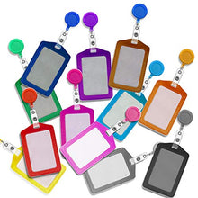 Carica l&#39;immagine nel visualizzatore di Gallery, Soleebee 82cm Porta 12 pezzi Badge Reel con Titolare della carta verticale