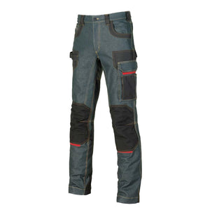 U-Power, jeans EX069RJ/54"Platinum Button Rust", taglia 54 54, Blu - Ilgrandebazar