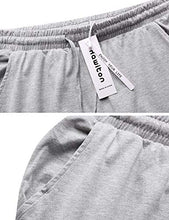 Carica l'immagine nel visualizzatore di Gallery, Hawiton Pantaloni Sportivi da Donna&amp;Uomo in Cotone 100% L, Puro Grigio-uomo-1 - Ilgrandebazar