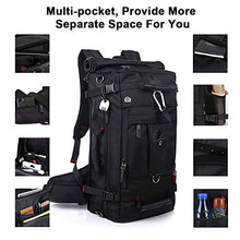 Carica l'immagine nel visualizzatore di Gallery, Pulchram Zaino Trekking 55 Litri Grande capacità Impermeabile Shockproof...