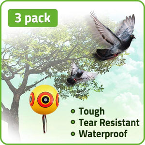 De-bird Sistema Repellente antiuccelli - palloni gonfiabili con Occhio...