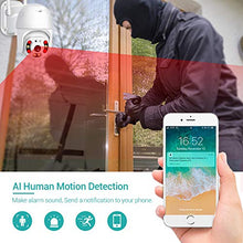 Carica l'immagine nel visualizzatore di Gallery, IP Camera WiFi Esterno FHD 1080P Telecamera di Sorveglianza, Rilevamento...
