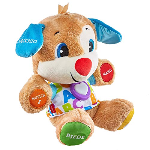 Fisher Price FPM51 - Cagnolino Smart Stages Ridi e Impara, Morbido Peluche...