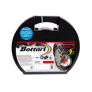 Bottari 18819 "Rapid T2", Catene neve auto 9 mm, Misura 090, Omologate TUV 90 - Ilgrandebazar
