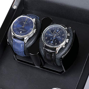 Kalawen Scatola Carica Orologi Automatici con Motore Nero Regolabile - Ilgrandebazar