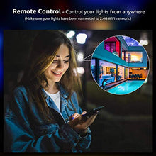 Carica l'immagine nel visualizzatore di Gallery, LE Striscia LED RGB 5M WiFi Intelligente, Striscia di Luci LED 16 Milioni Colori, Controllo da APP e Telecomando, Compatibile con Alexa/Google Home, Smart Strisce LED per TV, Bar, Feste, Casa