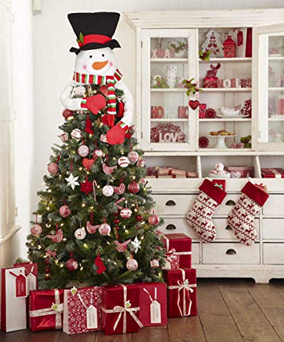 Sayala - Decorazione per albero di Natale da usare come puntale con renna/elfo