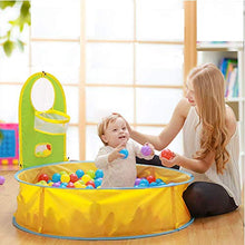 Carica l&#39;immagine nel visualizzatore di Gallery, HUSAN Tenda Piscina da Spiaggia Bambini, Pieghevole Portatile Pop-up Piscina...