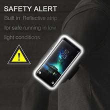 Carica l'immagine nel visualizzatore di Gallery, Galaxy S20 S10 S9 S8 Fascia da Braccio per Correre, JEMACHE Palestra Nero