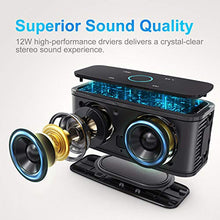 Carica l&#39;immagine nel visualizzatore di Gallery, DOSS - Cassa Altoparlante Bluetooth Portatile Soundbox, Pulsanti Touch, Nero