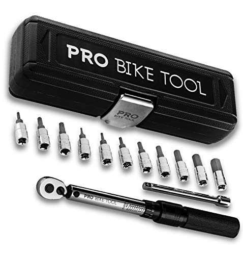 Pro Bike Tool Set con Chiave Dinamometrica Professionale 1/4