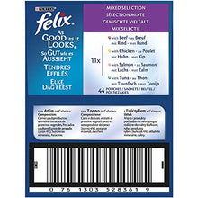 Carica l'immagine nel visualizzatore di Gallery, FELIX Le Ghiottonerie Multipack 44 Buste Da 100Gr Alimento Umido Per Gatti