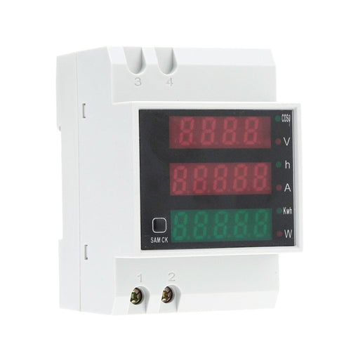 KKmoon AC80-300V 100A multifunzionale digitale Din Ammeter Tensione 1 Pcs - Ilgrandebazar