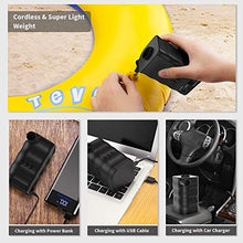 Carica l&#39;immagine nel visualizzatore di Gallery, morpilot Pompa d&#39;Aria Elettrica Senza Fili,12V DC/USB Ricarica,...
