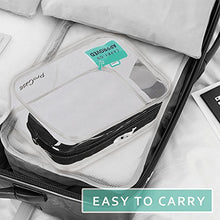 Carica l&#39;immagine nel visualizzatore di Gallery, (2 Pack) ProCase Beauty Case Trasparente da Viaggio TSA Approvato, Quart...