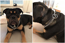 Carica l'immagine nel visualizzatore di Gallery, HAPPY HACHI Collare Strozzo Acciaio Ferro Collar per L 4.0mm*60cm, Argento