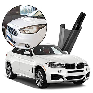 Wilktop Pellicola per Fari Auto, PVC Adesivo Faro Auto Luce Nera - Ilgrandebazar