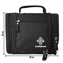 Carica l&#39;immagine nel visualizzatore di Gallery, Beauty Case da Viaggio Impermeabile Uomo Donna – Trousse Make-Up XXL Nero - Ilgrandebazar