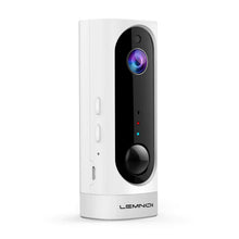 Carica l&#39;immagine nel visualizzatore di Gallery, Lemnoi Telecamera di Videosorveglianza Batteria Wifi senza Fili, Bianco - Ilgrandebazar