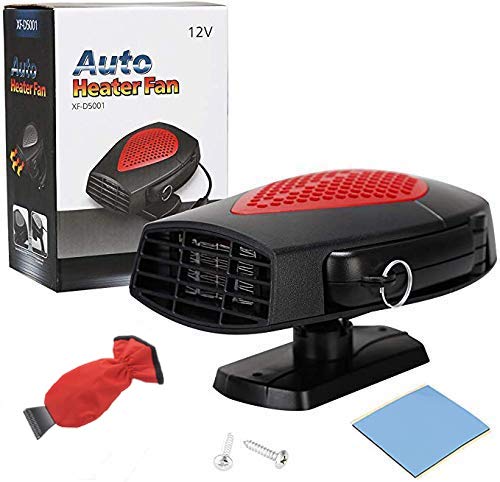SUPAREE Supare, sbrinatore Portatile per Auto, 12 V, Parabrezza, Rosso - Ilgrandebazar