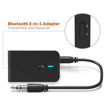 Carica l&#39;immagine nel visualizzatore di Gallery, PITAYA Trasmettitore Ricevitore Bluetooth,Wireless 2 in 1 Adattatore...