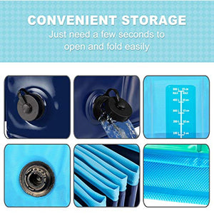 Forever Speed Piscina per Cani,Piscina Animali Domestici,Piscina 160*30
