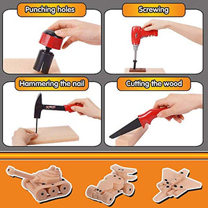 NextX Set di Attrezzi da Lavoro Giocattolo - Kit Strumenti Costruzione...