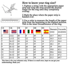 Carica l&#39;immagine nel visualizzatore di Gallery, sailimue 2 Pezzi in Acciaio Inox Biker Anelli per Uomo di Gioielli...