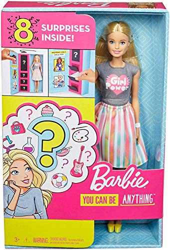 Barbie Carriere con Abiti a Sorpresa, Bambola Bionda 2 Vestiti e... - Ilgrandebazar