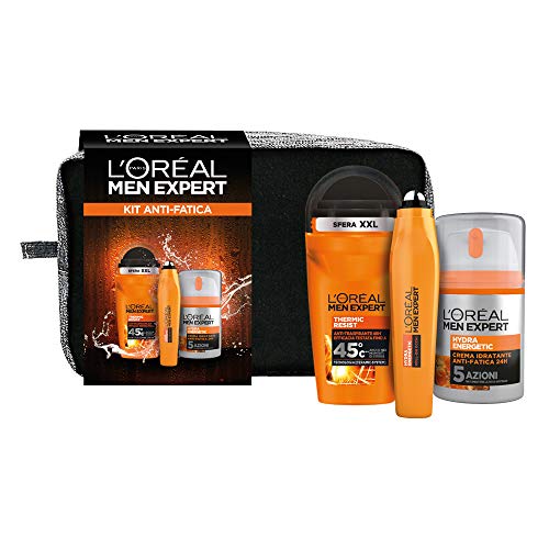 L'ORÉAL Paris Men Expert Pochette Anti-Fatica, Include Crema Idratante 24H,... - Ilgrandebazar