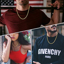 Carica l&#39;immagine nel visualizzatore di Gallery, ChainsPro Collana a maglie cubane, catenina da 5 mm Oro - Ilgrandebazar