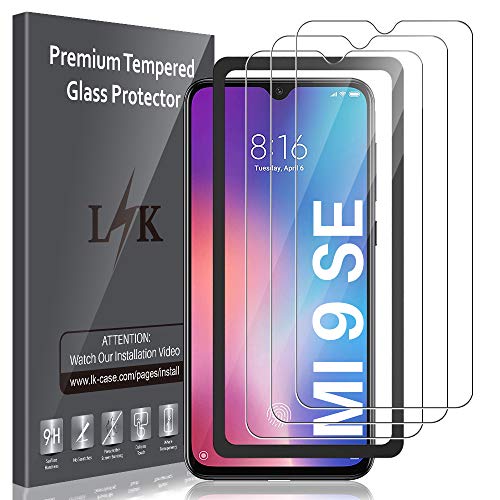 LK [3 Pack Pellicola Protettiva per Xiaomi Mi 9 SE, Protezione Schermo Vetro... - Ilgrandebazar