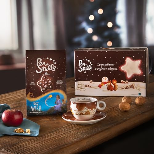 Tazza Da Caffè Natalizia Blu Con Uomo Pan Di Zenzero, Fiocchi Di Neve E Albero – Ceramica 12oz, Regalo Per Amici E Colleghi