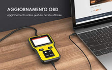 Carica l&#39;immagine nel visualizzatore di Gallery, ieGeek OBD2 Diagnosi Auto Italiano, Scanner di Guasto Motore Cancella Errore...
