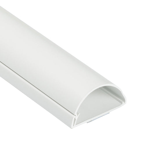 D-Line 1M5025W Canalina Coprifili, 1 m Lunghezza, Bianco, 50 1-metro, Bianco - Ilgrandebazar