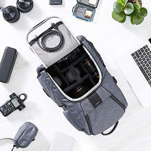 Carica l&#39;immagine nel visualizzatore di Gallery, AmazonBasics - Zaino per fotocamera, DSLR e laptop, poliestere 840D ad...