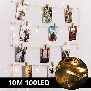 100LED Luci Led per Foto Polaroid - 10M Lucine Decorative Camere... - Ilgrandebazar