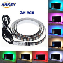 Carica l&#39;immagine nel visualizzatore di Gallery, ANKEY TV LED posteriore di illuminazione Kit, 200 centimetri 5V Striscia USB... - Ilgrandebazar