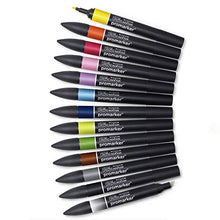 Carica l&#39;immagine nel visualizzatore di Gallery, Winsor &amp; Newton Promarker - 12+1 pennarelli Set 1 - Ilgrandebazar