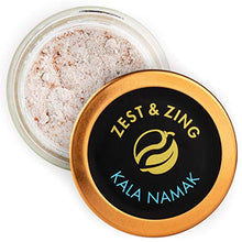Carica l'immagine nel visualizzatore di Gallery, Zest &amp; Zing Sale Nero di Kala Namak (Macinato), Vaso per Spezie da 50 G -...