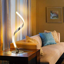 Carica l&#39;immagine nel visualizzatore di Gallery, Albrillo lampada da tavolo a spirale, moderna letto a LED, Spirale - Ilgrandebazar