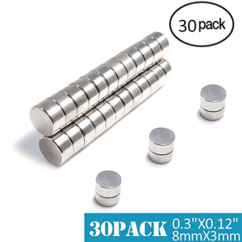 Magneti Piccoli,FEYG MiNi Neodimio 8X3mm In e Terre 30pc - Ilgrandebazar