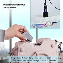 Carica l&#39;immagine nel visualizzatore di Gallery, AMANKA Digitale USB QC3.0 Tester Multimetro 3V-30V 0-5.1A Display Tester...
