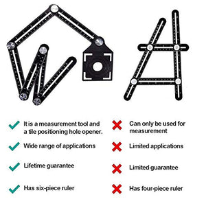 Foratura localizzatore, Angleizer template Tool aluminum alloy Jig foro bit...